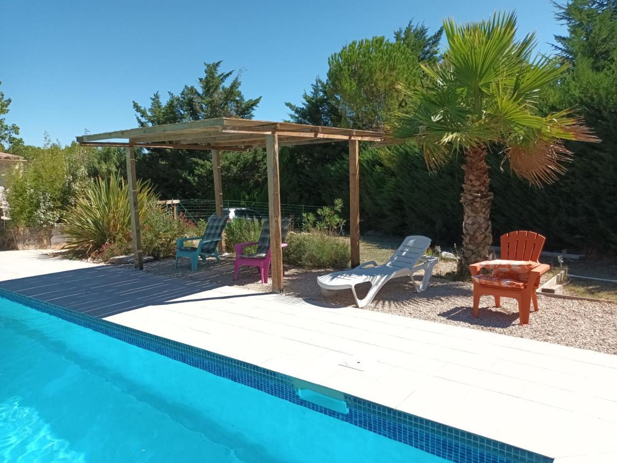 Chalet Banane Devant Piscine, A 6Km Du Festival De Piano De La Roque D'Antheron Rognes Bagian luar foto